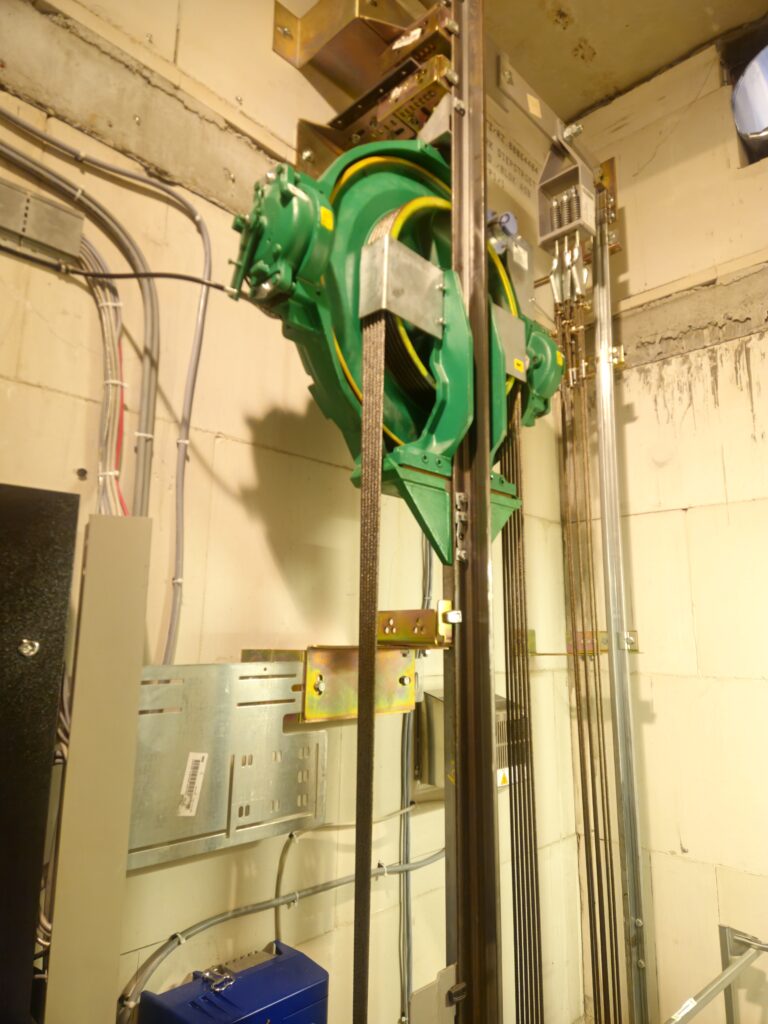 Reparatie liftmachine